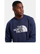 Bluza bez kaptura The North Face Drew Peak Crew - tnf black rozmiar: xl