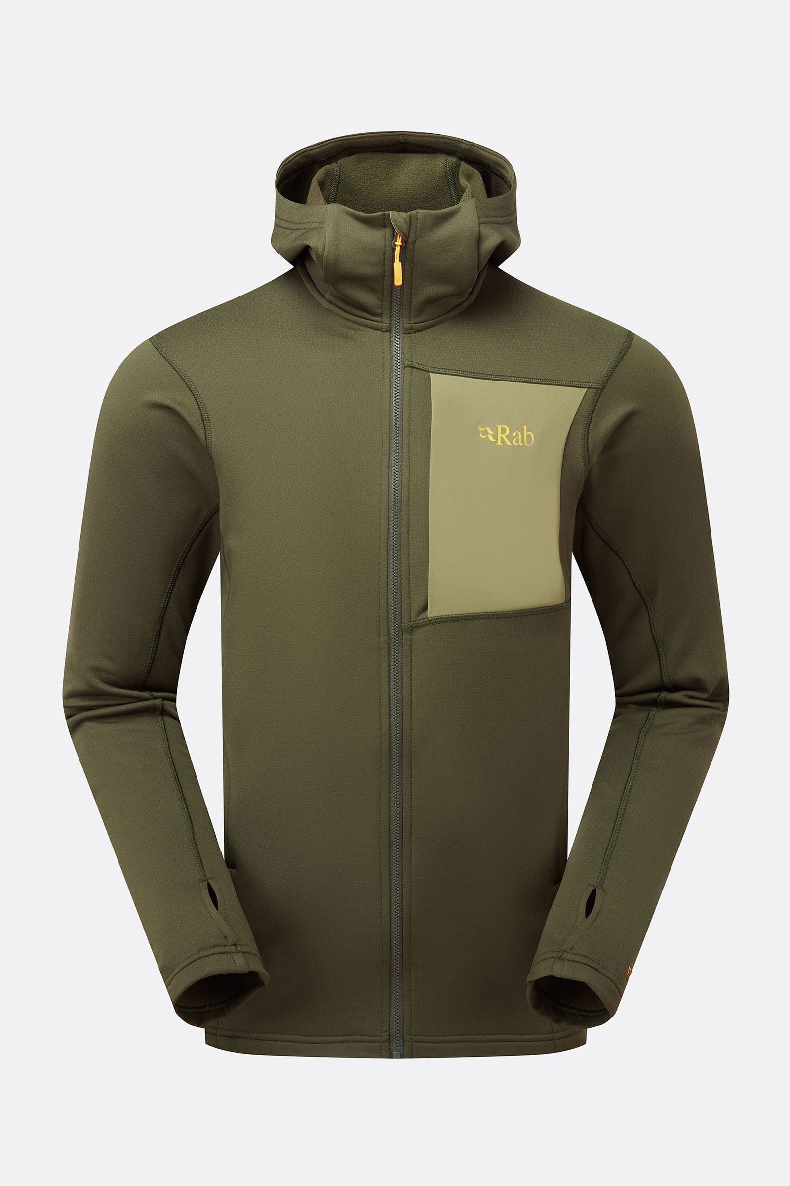 Sweatshirt superflux hoody-army-m RAB