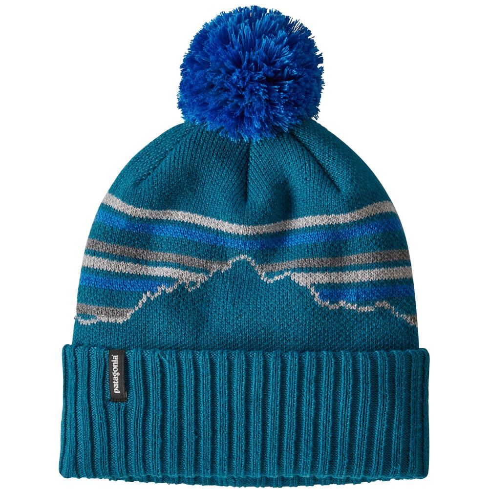 Czapka powder town beanie-park stripe-viking blue-uni PATAGONIA