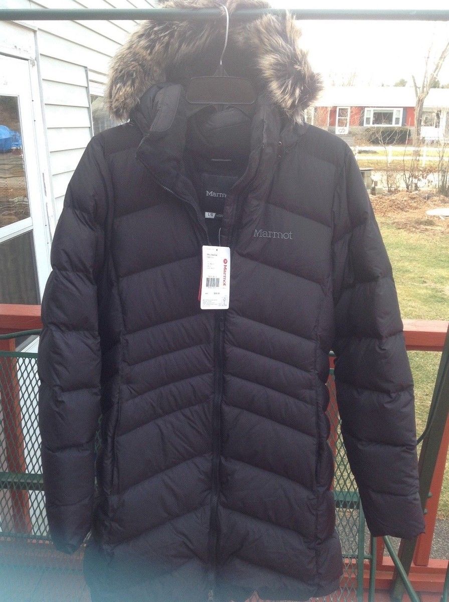 Płaszcz puchowy damski Marmot Montreal Coat - black rozmiar: m