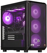 Desktop PC Actina Midi Tower, AMD 9800X3D (8 C / 16 T, 4.7 GHz - 5.2 GHz), 32 GB RAM, 2 TB SSD, NVIDIA GeForce RTX 5070 Ti 16 GB, Fara sistem de operare