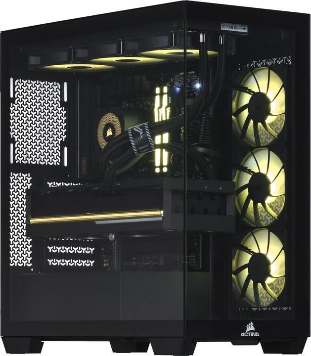 Desktop PC Actina Midi Tower, AMD Ryzen 7 7800X3D (8 C / 16 T, 5.0 GHz), 32 GB RAM, 2 TB SSD, NVIDIA GeForce RTX 5080 16 GB, Windows 11 Home