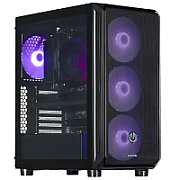 Desktop PC Actina Midi Tower, AMD Ryzen 7 7700 (8 C / 16 T, 3.8 GHz - 5.3 GHz), 32 GB RAM, 2 TB SSD, AMD RX 9070 16 GB, Fara sistem de operare