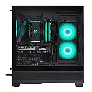 Desktop PC Actina Midi Tower, AMD Ryzen 5 7600X (6 C / 12 T, 5.3 GHz), 32 GB RAM, 1 TB SSD, NVIDIA GeForce RTX 5070 12 GB, Fara sistem de operare