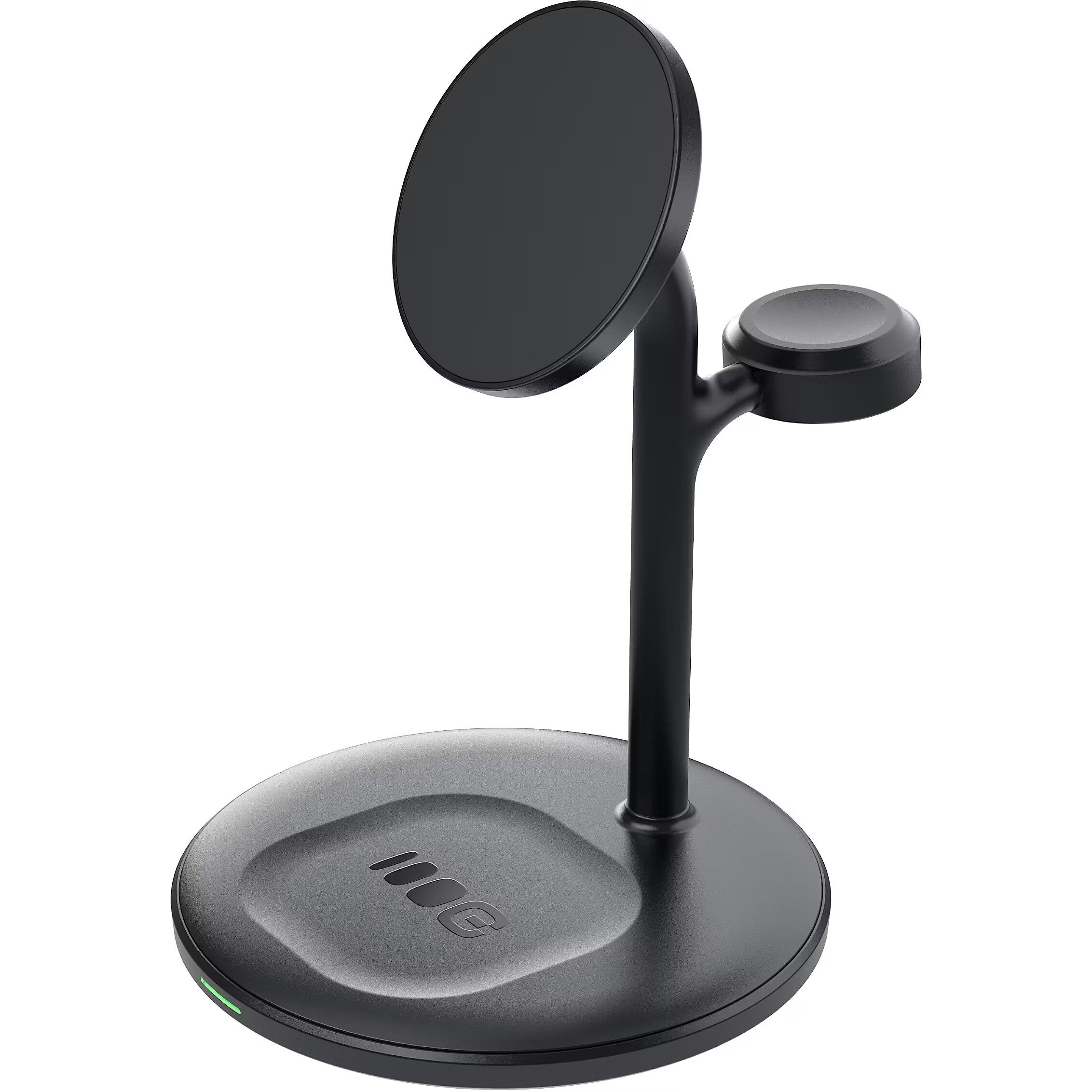 Green Cell MSST-GC-3IN1-B mobile device charger Headphones  Headset  Smartphone  Smartwatch Black Wireless charging Auto