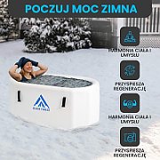 Extralink Ice Bath  Cold Plunge Tub  150x80x65cm