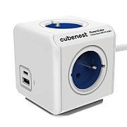 Allocacoc PowerCube Extended Type E power extension 1.5 m 5 AC outlet(s) Indoor Blue