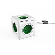Allocacoc PowerCube Extended Type E power extension 1.5 m 5 AC outlet(s) Indoor Green