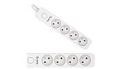KERG power strip with switch 4 sockets 1.5m-10A
