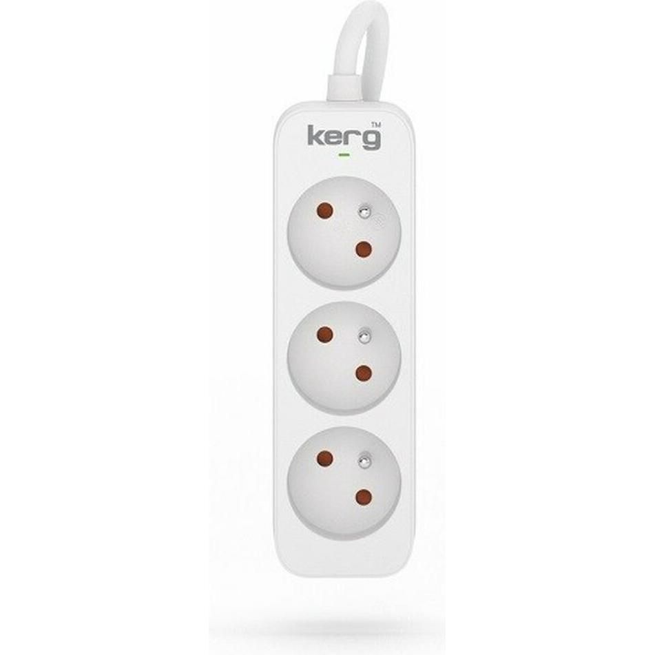 KERG power strip 3 sockets 3m 10A