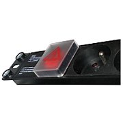 Alantec PZ010 power extension 1.8 m 9 AC outlet(s) Indoor Black