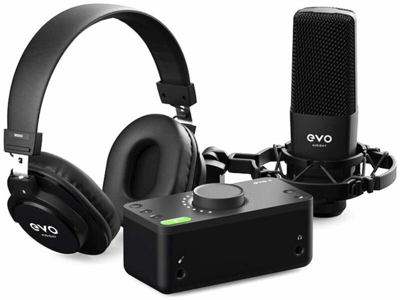 Audient EVO Start Recording Bundle - homerecording kit
