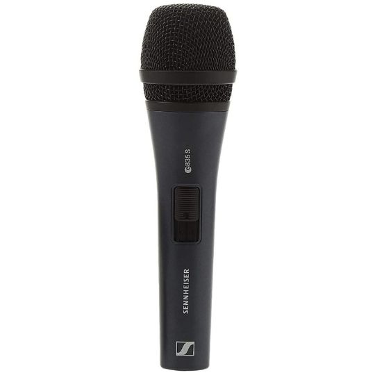 Sennheiser E 835-S - vocal  dynamic  cardioid microphone with on-off switch