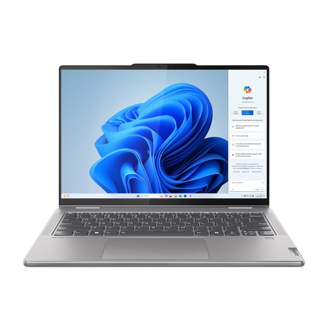 Laptop Lenovo 7 83DK006UPB_PL, 14 inch 1920 x 1200 Touchscreen, AMD Ryzen 5 8640HS (6 C / 12 T, 3.5 GHz - 4.9 GHz, 6 MB + 16 MB cache, 45 W), 16 GB LPDDR5X, 1 TB SSD, AMD Radeon Graphics, Windows 11 Home, Gri