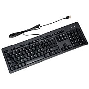 PrehKeyTec SIK 2500, US-layout, alpha, USB, black