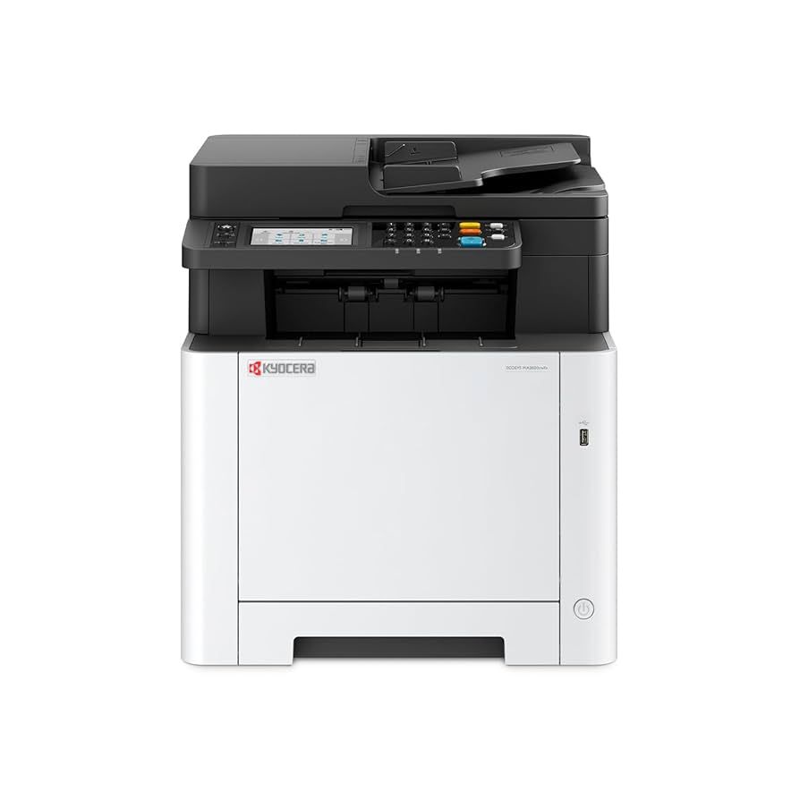 Imprimanta multifunctionala laser color Kyocera MA2600cwfx, A4, duplex, ADF, USB 2.0, Wi-Fi, 26 ppm negru, 26 ppm color