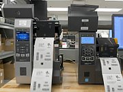 Thermal transfer ribbons, Inkanto, Wax/Resin, APX FH+, 110 mm, 74 m, Out, Black