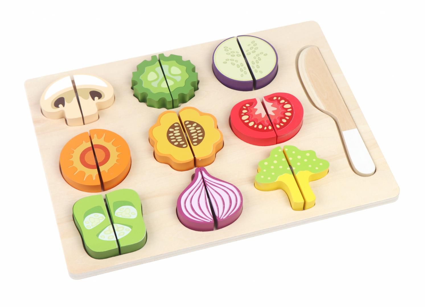 JOC CU LEGUME DIN LEMN PENTRU FELIAT