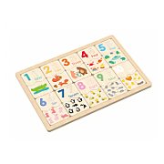 PUZZLE DIN LEMN, POTRIVESTE NUMERELE