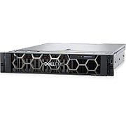 Server DELL PowerEdge R550, Rack 2U, Intel Xeon Silver 4310 (12 C / 24 T, 2.10 GHz - 3.30 GHz, 18 MB cache, 120 W), 16 GB DDR4 ECC, 1 x 480 GB SSD, 8 x LFF, DELL PERC H755, 2 x 700 W, Fara sistem de operare