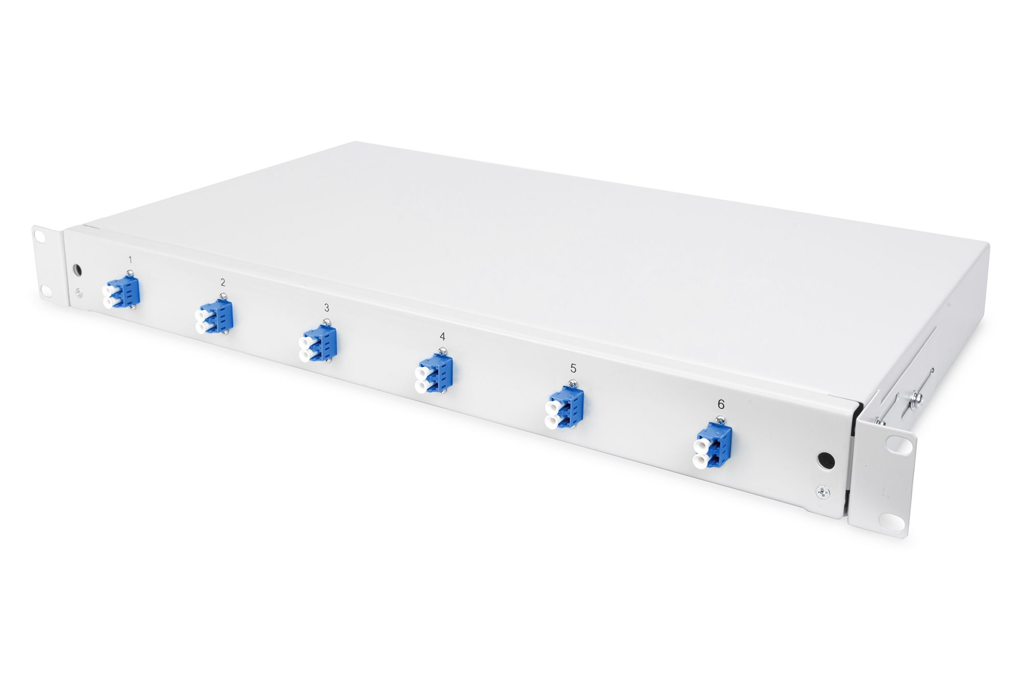 Digitus DN-96330/9 adaptoare pentru fibre optice LC 1 buc. Gri