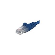 Patchcord UTP RJ45-RJ45 Cat.6, 0.25m, albastru,  UTP-6-0.25-BL  (timbru verde 0.08 lei)