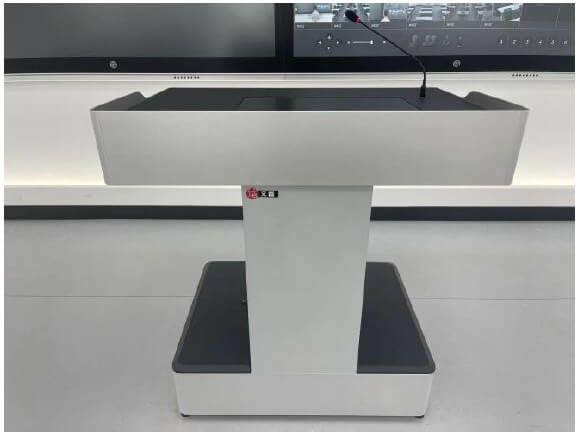 Podium digital Evoboard WT-05, display touch 23.8 , 1920x1080, înălțime reglabila 0-200 mm, tastatură, mouse, microfon