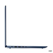 Laptop Lenovo IdeaPad Slim 3 15ABR8 82XM00TYRM, 15.6 inch 1920 x 1080, AMD 5625U (6 C / 12 T, 2.3 GHz - 4.3 GHz, 3 MB + 16 MB cache, 15 W), 16 GB DDR4, 512 GB SSD, AMD Radeon Graphics, Fara sistem de operare, Albastru