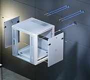 Ubiquiti UACC-RACK-12U-WALL rack-uri Raft montat pe perete Alb