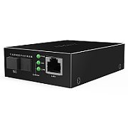 MEDIA CONVERTOR Tenda Single-Mode, 1 x RJ45 port, 1 x GE SC port, distanta 3km, Transmit:1550nm Receive:1310nm, metalic  TFC300B 