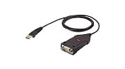 ATEN UC485 cabluri seriale Negru 1,2 m USB Tip-A DB-9