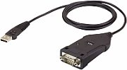 ATEN UC485 cabluri seriale Negru 1,2 m USB Tip-A DB-9