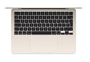 Laptop Apple MacBook Air MW103RO/A, 13.6 inch 2560 x 1664, Apple M4 10-Core (10 C / 10 T), 16 GB RAM, 512 GB SSD, Apple 10-core GPU, Mac OS, Starlight