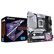Placa de Baza GIGABYTE B760M AORUS ELITE WIFI6E GEN5 LGA1700, 4x DDR5, 1x HDMI 1x DP, 1x PCIE 5.0 x16 1x PCIE 4.0 x16, 2x M.2, 4x SATA 6GB/s, mATX