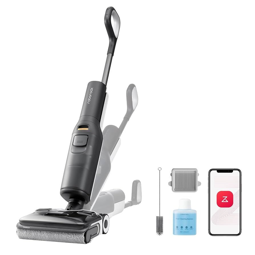 Roborock F25 Wet and Dry Vacuum Cleaner with Cleaning Station 20kPa black