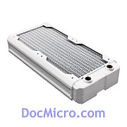 Black Ice Nemesis 240GTS - Satin White  Radiator