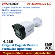 Hikvision Value Series DS-2CD1083G2-LIUF(2.8MM)PL security camera Bullet IP security camera Outdoor 3840 x 2160 pixels Ceiling/wall