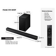 Samsung B650F B-Series 3.1ch Soundbar with Subwoofer (2025)