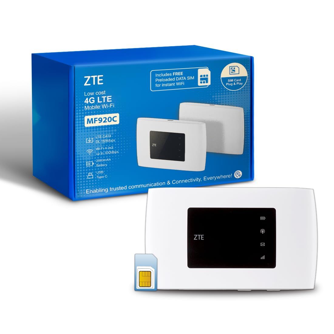 ZTE MF920C cellular network device Cellular network router