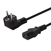 SAVIO CL-146 Power cable Schuko IEC C13  3 m  Black