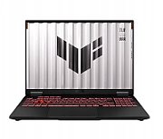 Laptop Asus TUF Gaming F16 FA608UH-R7165W, 16 inch 1920 x 1200, AMD 260 (8 C / 16 T, 3.8 GHz - 5.1 GHz, 8 MB + 16 MB cache), 16 GB DDR5, 512 GB SSD, Nvidia GeForce RTX 5050, Windows 11 Home, Negru