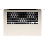 Laptop Apple MacBook Air MW0Y3ZE/A, 13.6 inch 2560 x 1664, Apple M4 10-Core (10 C / 10 T), 16 GB RAM, 256 GB SSD, Apple 8-Core GPU, Mac OS, Starlight