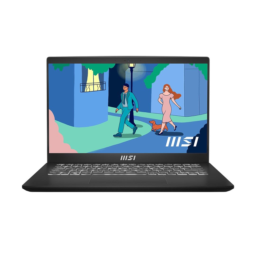 Laptop MSI Modern 14 C7M-294PL, 14 inch 1920 x 1080, AMD Ryzen 5 7430U (6 C / 12 T, 2.3 GHz - 4.3 GHz, 3 MB + 16 MB cache, 35 W), 16 GB DDR4, 512 GB SSD, AMD Radeon Graphics, Windows 11 Home, Negru
