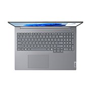 Laptop Lenovo ThinkBook 16 G8 IAL 21SK008QPB, 16 inch 1920 x 1200, Intel 255H (16 C / 26 T, 2.5 GHz - 5.1 GHz, 24 MB cache, 28 W), 16 GB DDR5, 512 GB SSD, Intel Arc 140T, Windows 11 Pro, Tastatura Italiana, Gri