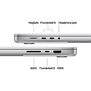 Laptop Apple MacBook Pro MX2T3SL/A, 16.2 inch 3456 x 2234, Apple M4 Pro (14 C), 24 GB RAM, 512 GB SSD, Apple 20-Core GPU, Mac OS, Silver