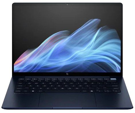 Laptop HP EliteBook Ultra G1i B9ZX2ET, 14 inch 2880 x 1800 Touchscreen, Intel 258V (8 C / 8 T, 2.2 GHz - 4.8 GHz, 12 MB cache, 12 W), 32 GB RAM, 512 GB SSD, Intel Graphics, Windows 11 Pro, Albastru