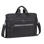 RIVACASE 7531 Alpendorf ECO 15.6 -16  laptop bag  black  waterproof material  eco rPet  pockets for smartphone  documents  accessories