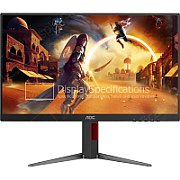 AOC G4 24G4HA computer monitor 60.5 cm (23.8 ) 1920 x 1080 pixels Full HD LED Black  Red
