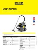 Vacuum Cleaner Kärcher NT 30/1 Tact Te M