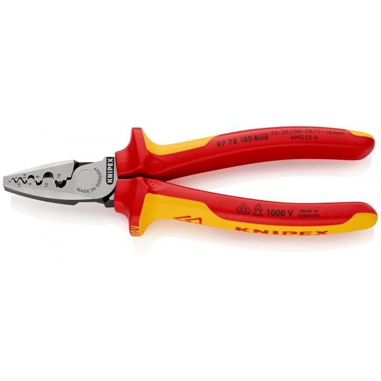 Knipex 97 78 180 cable crimper Combination tool